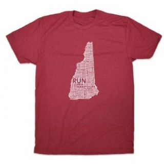 Mens Lifestyle Runners Tee   New Hampshire State Runner Clothing