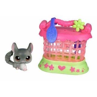 Littlest Pet Shop Pets on the Go Chinchilla with Hutch Toys & Games