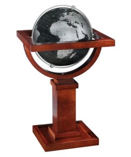 Replogle 6 in. Slate Gray Mini Wright Desk Globe   Globes