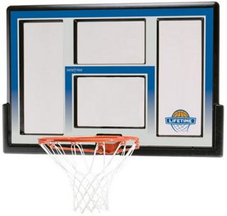 Lifetime 48 in. Fusion Acrylic Backboard Rim Combo   Basketball Equipment