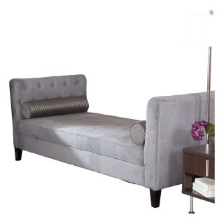Melrose Daybed  Slate   Indoor Chaise Lounges