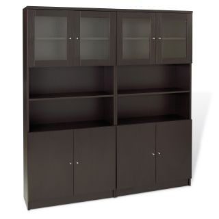 Jesper Bookcase with Glass Doors   Bookcases