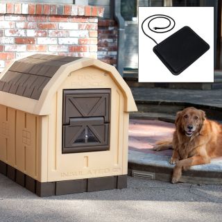 Dog Palace Dog House with Floor Heater   Dog Houses