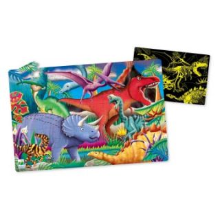 Learning Journey Puzzle Doubles Glow in the Dark Dino   Puzzles & Games