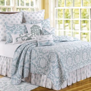 C and F Enterprises Providence Chambray Bedding Set   Quilts & Coverlets