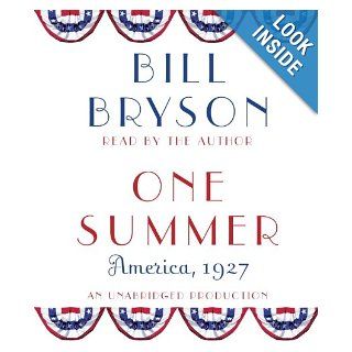 One Summer America, 1927 Bill Bryson 9780739315293 Books