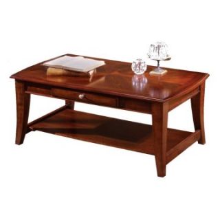 Steve Silver Hamilton Rectangle Cherry Wood Coffee Table   Coffee Tables