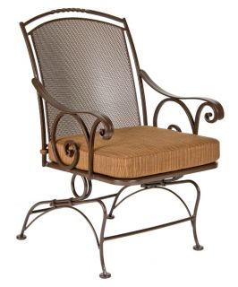 O.W. Lee Silana Spring Dining Chair   Outdoor Dining Chairs