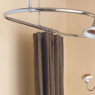 Sunrise Oval 58 Inch Shower Curtain Ring   Shower Curtain Hooks & Rods