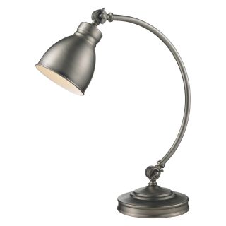 Z Lite Ramsay 2107TL Portable Table Lamp   7W in.   Antique Nickel   Table Lamps