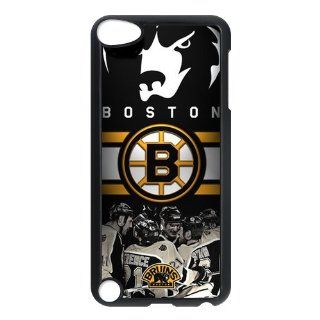 NHL Boston Bruins Logo B Design IPod Touch Case Cover for IPod Touch 5  Sports & Outdoors