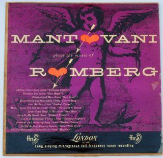 Mantovani Plays The Music Of Sigmund Romberg Music