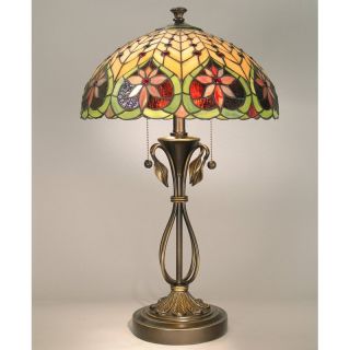 Dale Tiffany TT60024 Traditional Collection Danby Table Lamp   Table Lamps