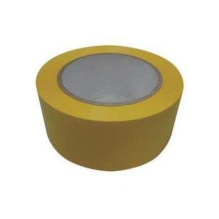 Industrial Grade 6FXU6 PVC General Purpose Hazard Marking Tape Roll, 36 yards Length x 2" Width, Yellow (Case of 24) Safety Tape