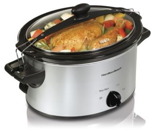 Hamilton Beach 33249 4 qt. Stay or Go Slow Cooker   Slow Cookers