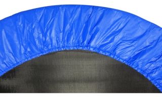 Round Oxford Trampoline Spring Cover for 6 Legs   Blue   Trampoline Accessories
