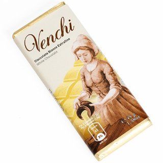 Venchi Cuor di Cacao White Chocolate Bar (1.6 ounce)  Candy And Chocolate Bars  Grocery & Gourmet Food