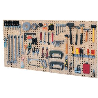 Kennedy Pegboard Kit with 60 pc. Toolholder Set   Wall Storage