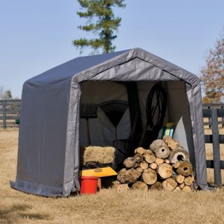 ShelterLogic 10 x 10 x 8 Shed in a Box Canopy Storage Shed   Canopies