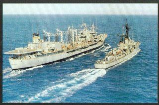 USNS Mississinewa Fleet Oiler T AO 144 postcard Entertainment Collectibles