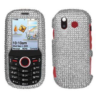 Rhinestones Shield Protector Case for Samsung Intensity SCH U450, Clear Full Diamond Cell Phones & Accessories