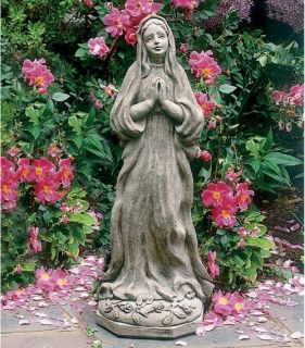 Madonna Of The Roses Garden Statue   Garden Statues