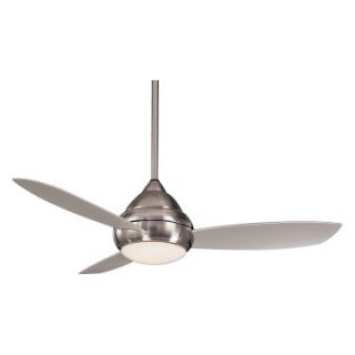 Minka Aire F577 BNW Concept 52 in. Indoor / Outdoor Ceiling Fan   Brushed Nickel   Outdoor Ceiling Fans