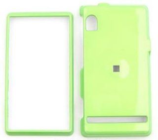 Motorola Droid A855   Honey Emerald Green   Hard Case/Cover/Faceplate/Snap On/Housing/Protector Cell Phones & Accessories