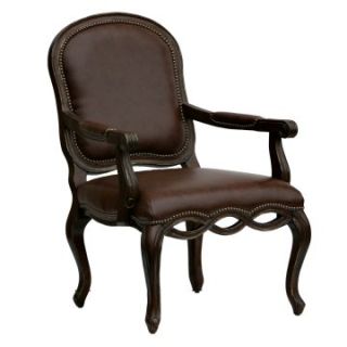 Bedford Leather Arm Chair   Accent Chairs
