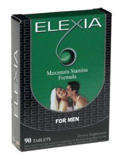 Elexia for Men   Maximum Stamina Formula, 60 tabs,(Heaven Sent Naturals) Health & Personal Care