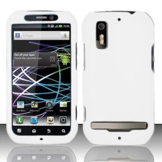For Motorola Photon 4G MB855 (Sprint) Rubberized Cover   White Cell Phones & Accessories