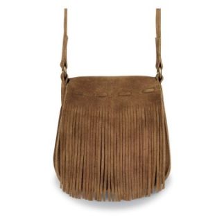 Minnetonka Womens Fringe Bag   Taupe   Handbags