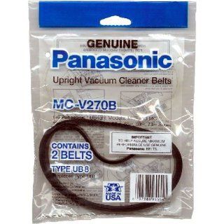 3 Packages of 2 Genuine Panasonic UB8 Flat Belts