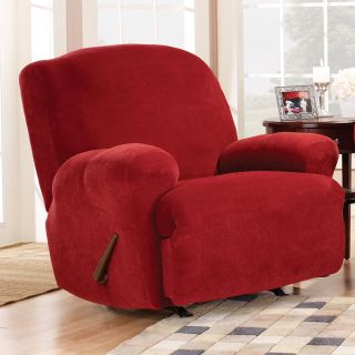 Sure Fit Stretch Pique Medium Recliner Slipcover   Chair Slipcovers