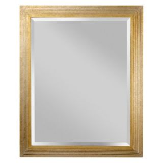 Darwin Gold & Silver Mirror   26.625W x 32.75H in.   Wall Mirrors