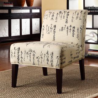 Lavone Linen Accent Chair   Japanese   Accent Chairs