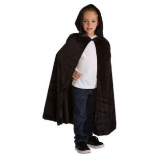 Little Adventures Black Child Cloak   Pretend Play & Dress Up
