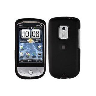 HTC Hero (Sprint) Black Rubber Feel Hard Case Cover w/Belt Clip Cell Phones & Accessories