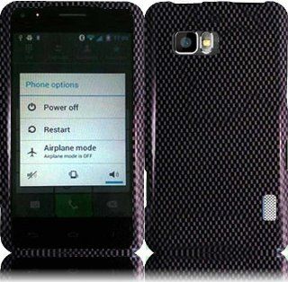 For LG Cayenne LS860 Hard Design Cover Case Carbon Fiber Cell Phones & Accessories