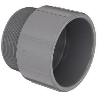 Spears 836 C Series CPVC Pipe Fitting, Adapter, Schedule 80, 1" Socket x NPT Male Industrial Pipe Fittings