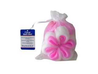 Buy Bulk & Save  12 Packs Of Floral Shaped Bath Scrubber (Random Color Selection)   Home