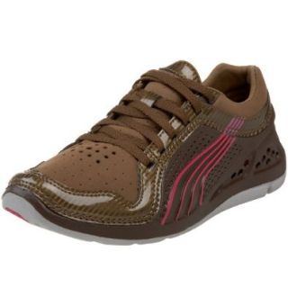 PUMA Women's L.i.f.t. Racer SL Sneaker,Brown/Pantone/Fuscia,5.5 B Shoes