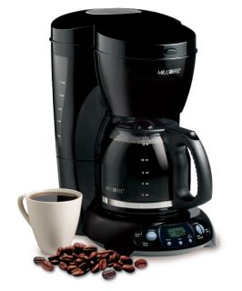 Mr. Coffee GBX23 12 Cup Coffee Maker with Built In Grinder   Coffee Makers