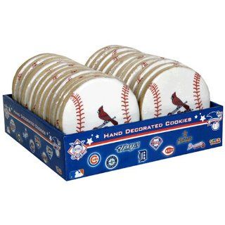 Color A Cookie Major League Baseball, Cardinals, 24 Count Package  Cookies Gourmet  Grocery & Gourmet Food