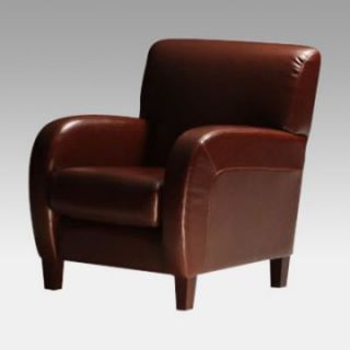 Royal Bicast Leather Cimarron Club Chair   Leather Club Chairs