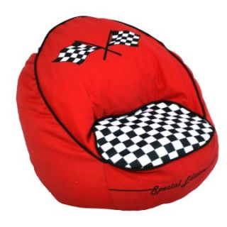 Harmony Kids Race Car Bean Chair   Red   Specialty Chairs