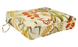 Jordan Manufacturing 22.5 x 21.5 Boxed Style Cushions with Cording (Seat Only)   Outdoor Cushions