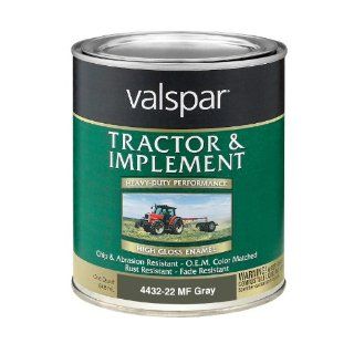 Valspar 4432 22 Massey Ferguson Gray Tractor and Implement Paint   1 Quart Automotive