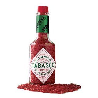 TABASCO brand Hot Cinnamon Candies   12 oz. bottle  Hard Candy  Grocery & Gourmet Food