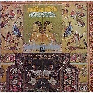 Ravi Shankar & Andre Previn /Shankar Concerto for Sitar & Orchestra Lp Music